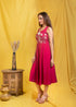 BEETROOT INCUT DRESS